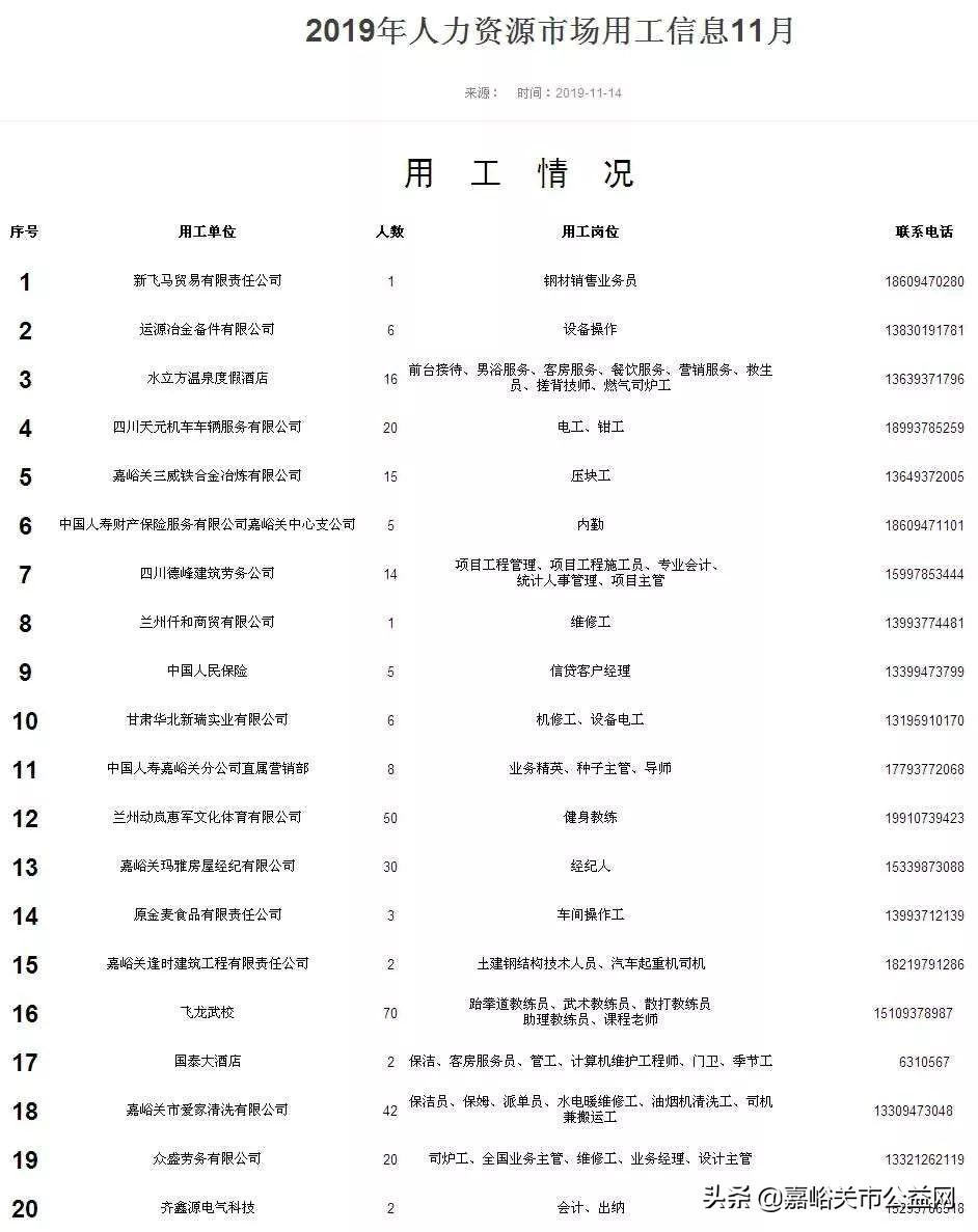 嘉峪关市最新招聘信息，科技引领未来，触手可及