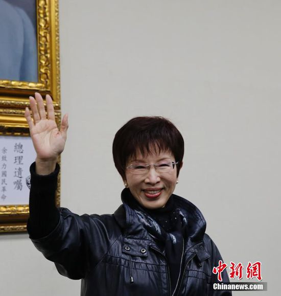 洪秀柱连任主席最新